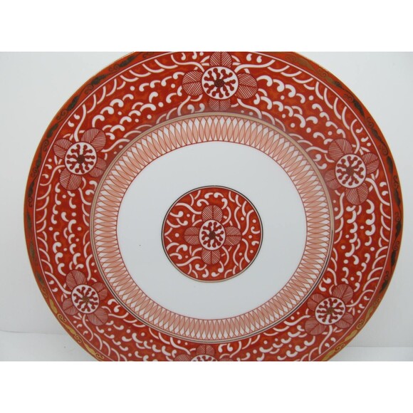 Georges Briard Imperial Brocade Akahi-Kinga Kulani 10 3/8" Porcelain Plate - Picture 2 of 9